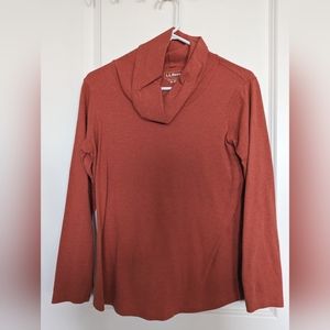 LL Bean Cowl Neck Long Sleeve